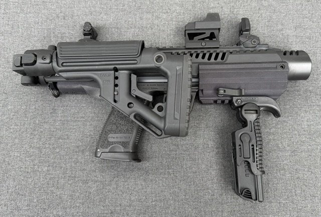 H&K Custom Sport mit Anschlagschaft und Leuchtpunktvisier – Bild 3