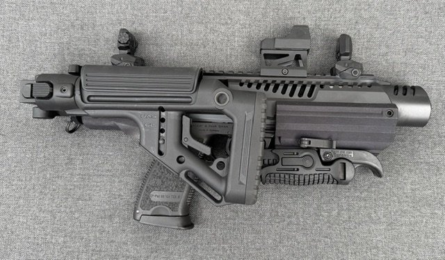 H&K Custom Sport mit Anschlagschaft und Leuchtpunktvisier – Bild 4