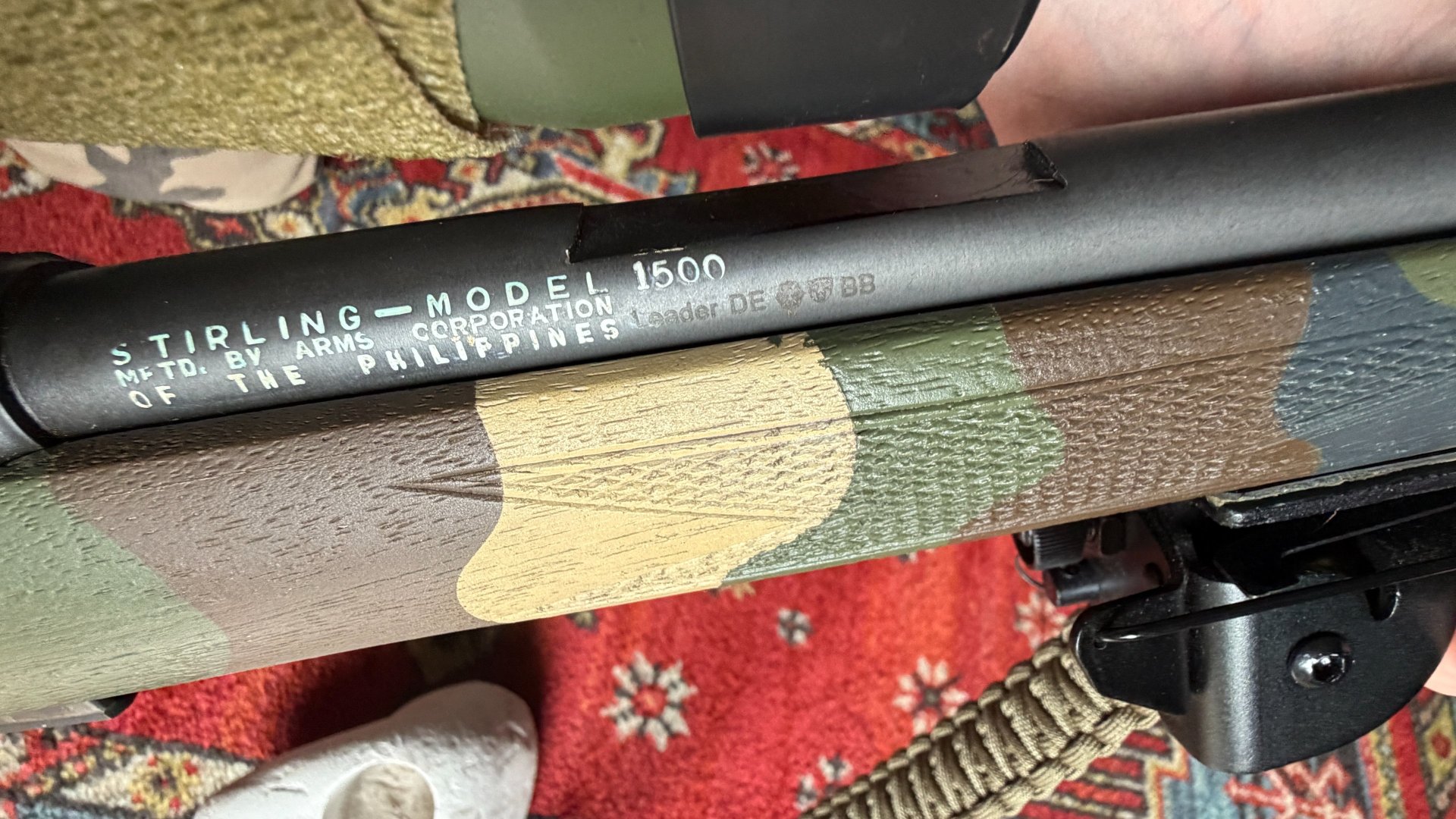 Repetiergewehr Stirling Model 1500 in .22 WMR Custom – Bild 3