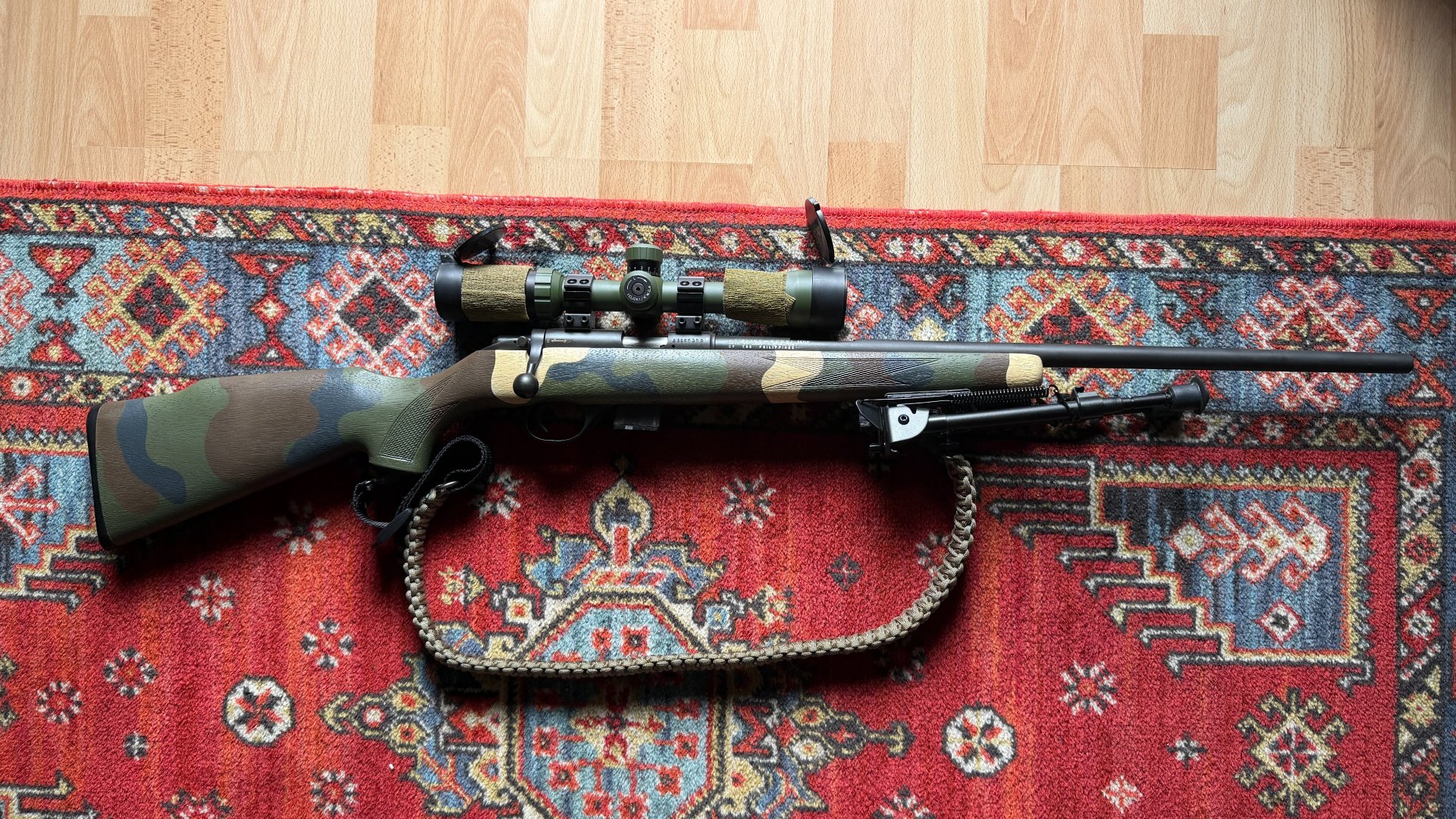 Repetiergewehr Stirling Model 1500 in .22 WMR Custom – Bild 1