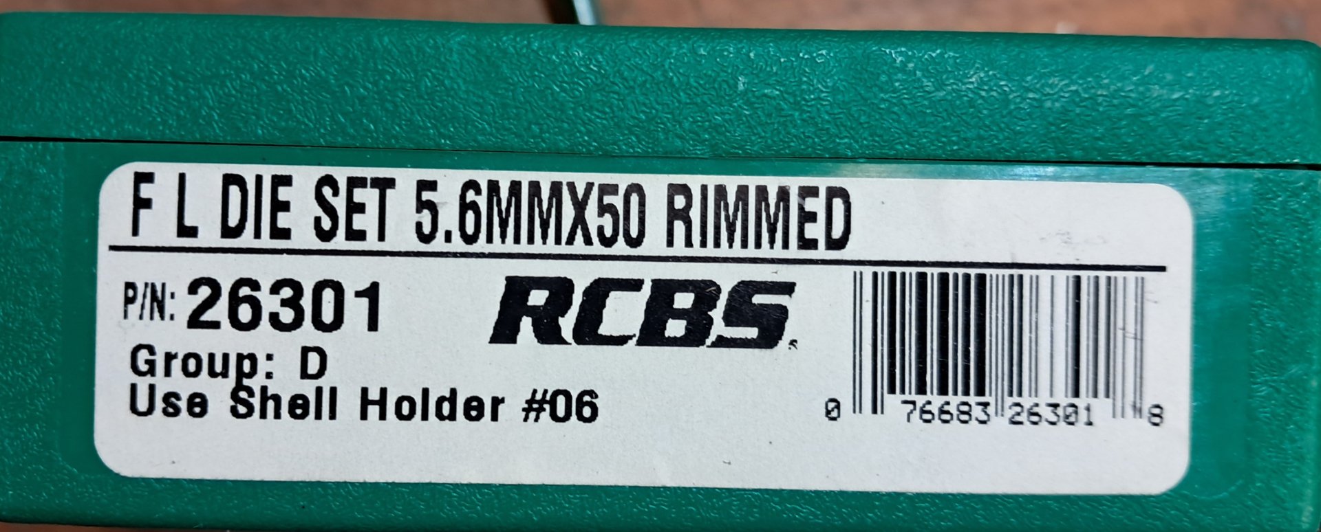 5,6x50R RCBS Langwaffenmatrizensatz Full Length Rifle 2-Die-Set – Bild 1