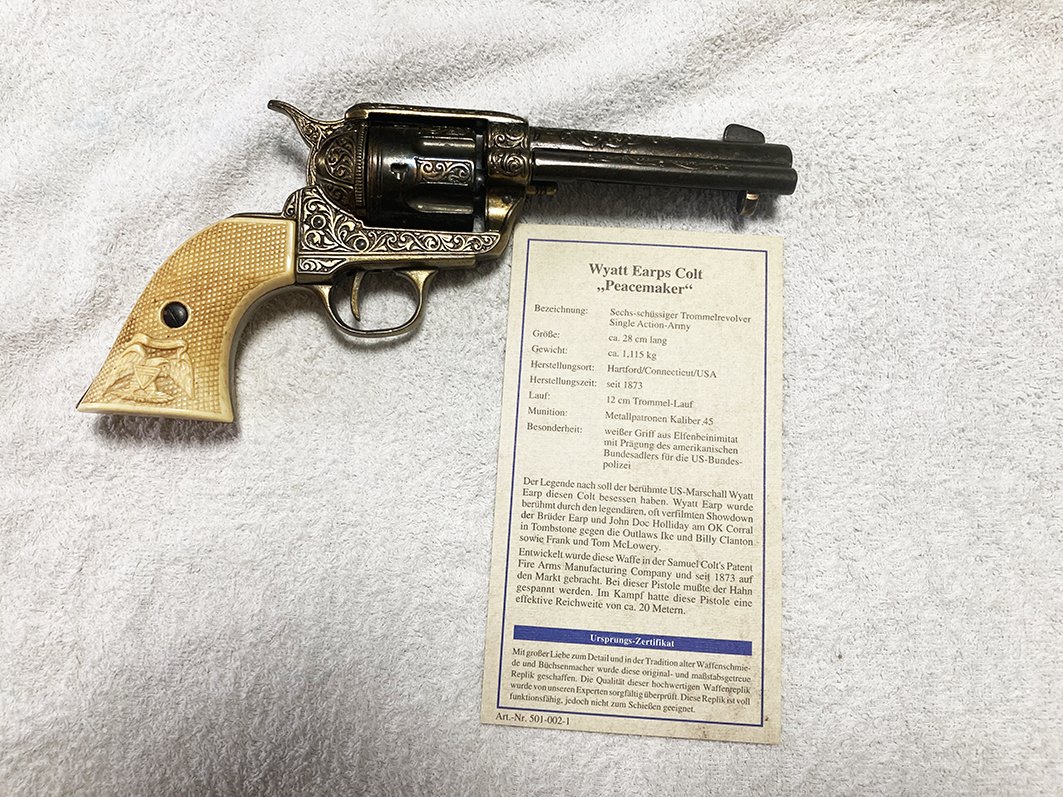 Colt Amerikanische Kavallerie Deko-Revolver – Bild 2