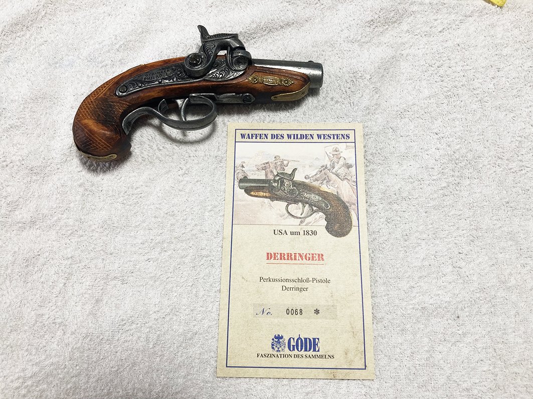 Derringer um 1830 Deko-Pistole – Bild 1