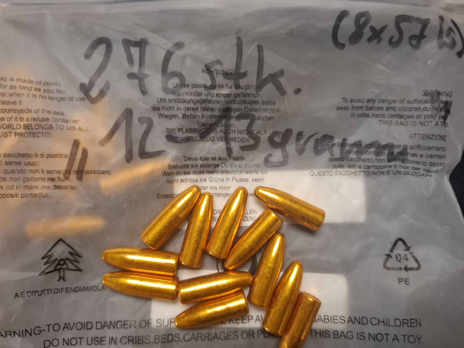 8x57 IS , 7,92x57 Geschosse zum Wiederladen 276 Stück – Bild 2