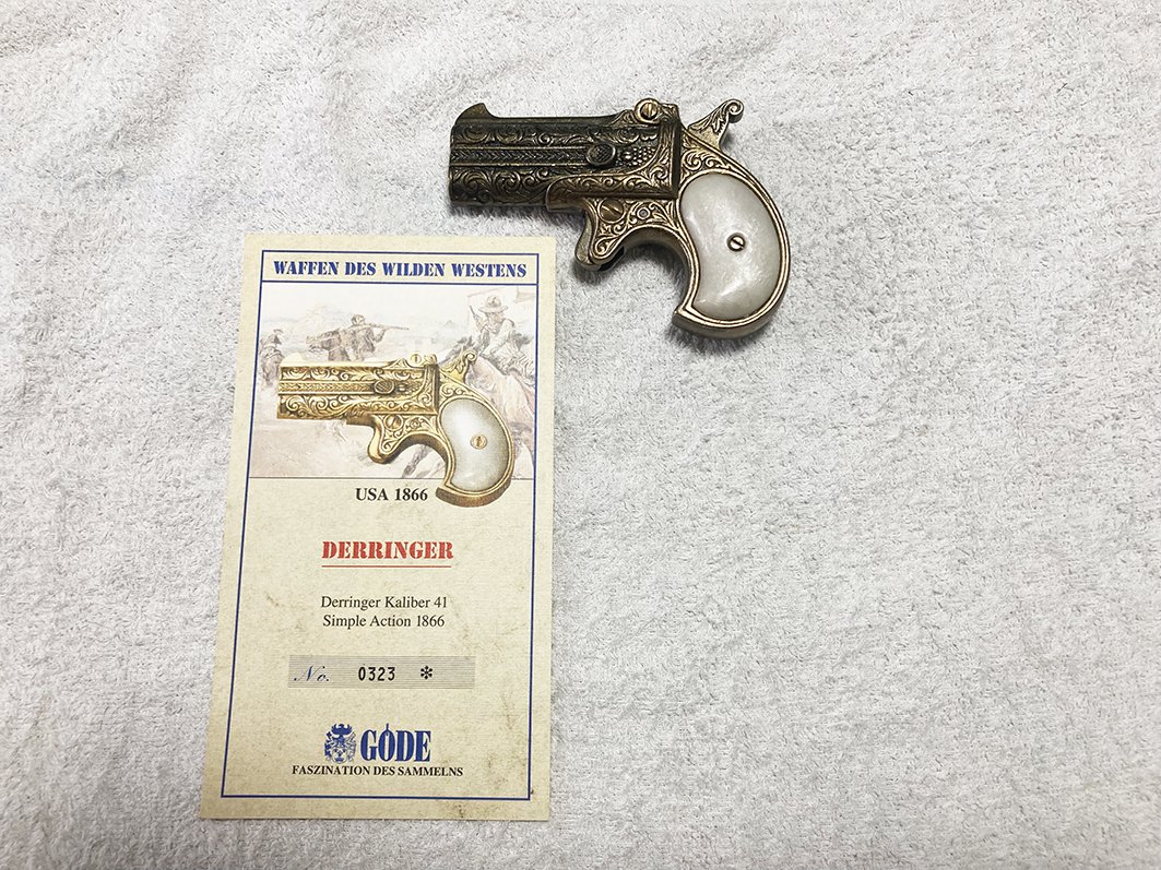 Derringer 1866 Deko-Pistole – снимка 1
