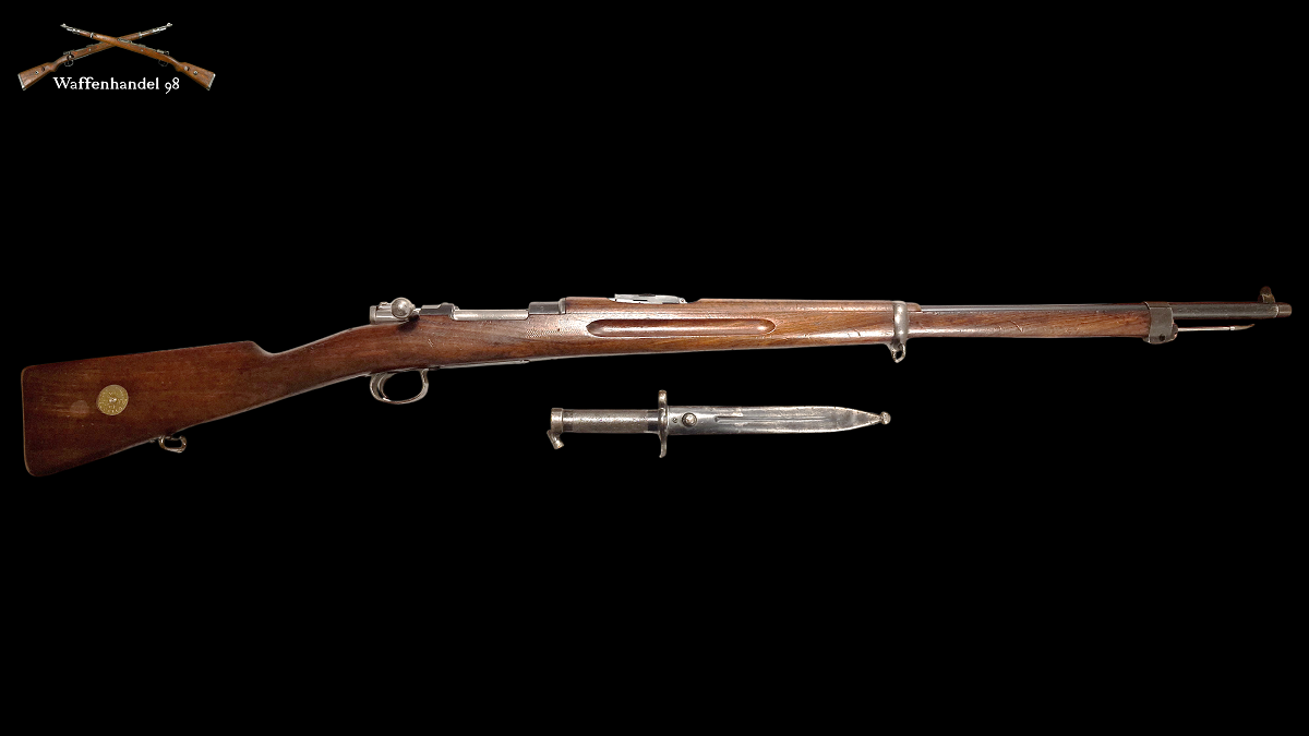 Schwedenmauser M96 inkl. Bajonett in 6,5x55SE – Bild 1