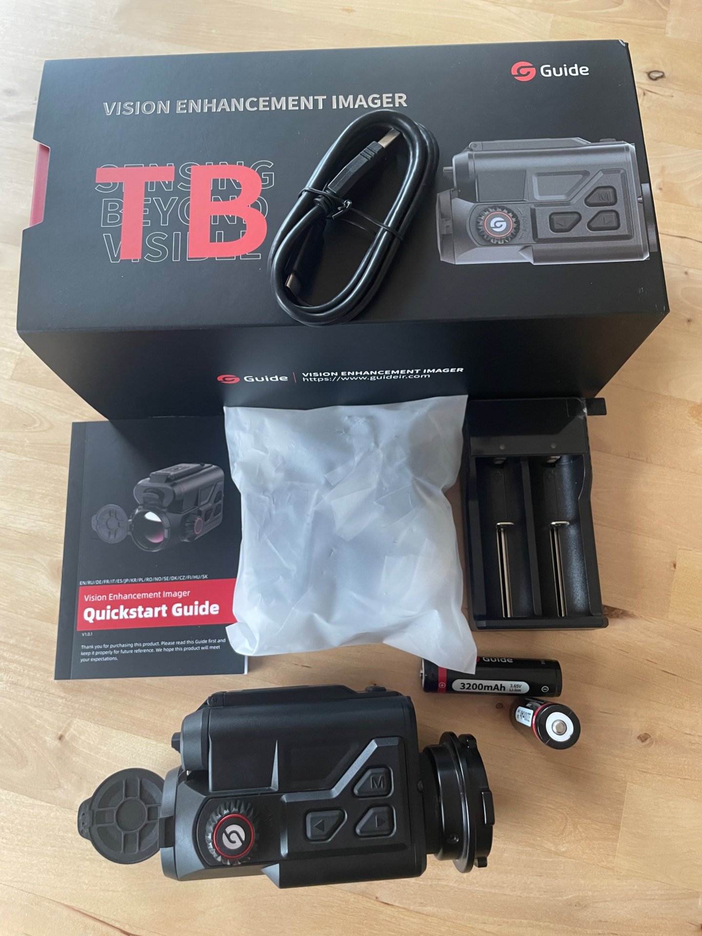Guide TB 630 Wärmebildvorsatzgerät – afbeelding 1