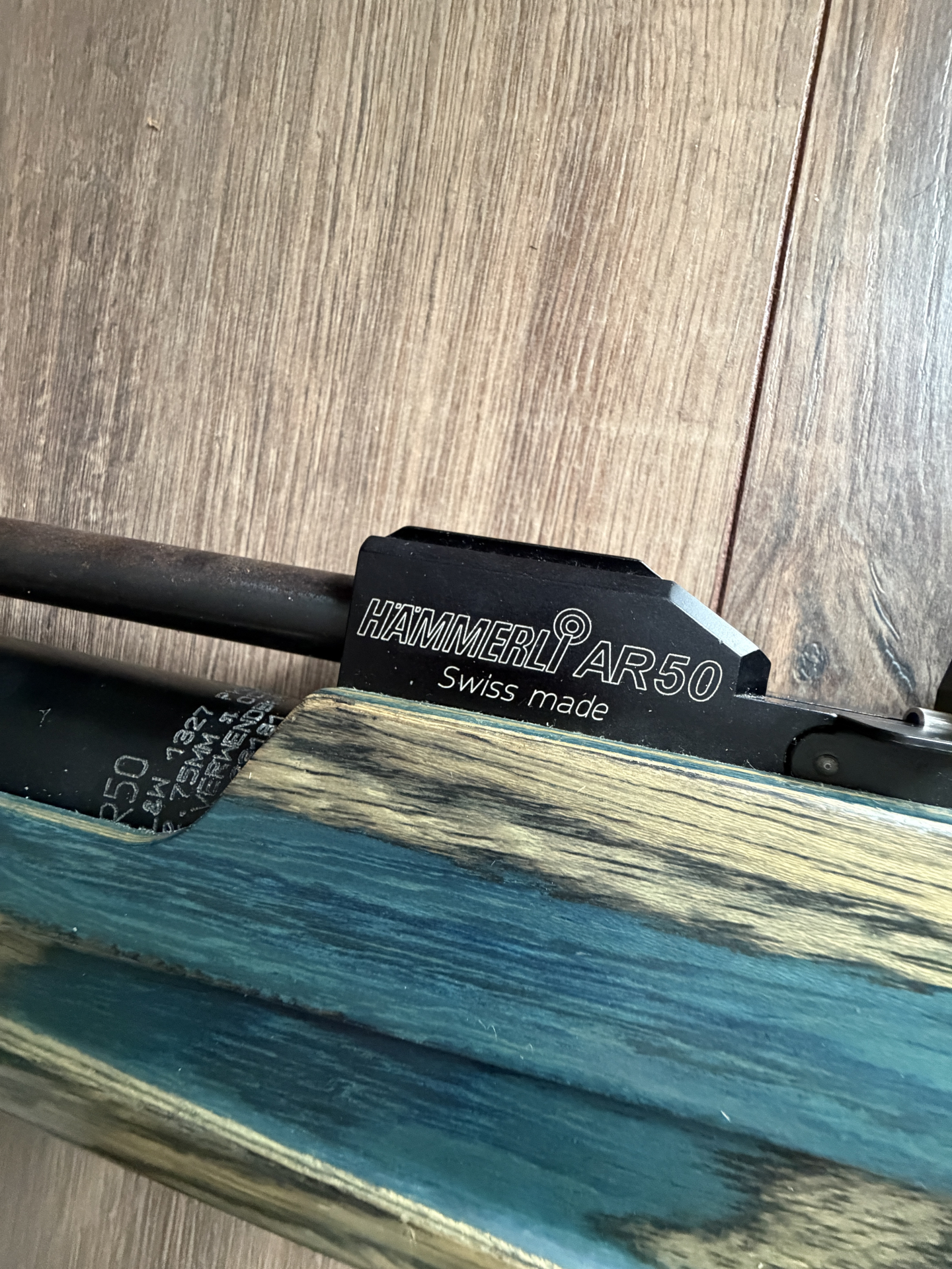 Pressluft-Match Luftgewehr Hämmerli AR 50 4,5 mm – Bild 3