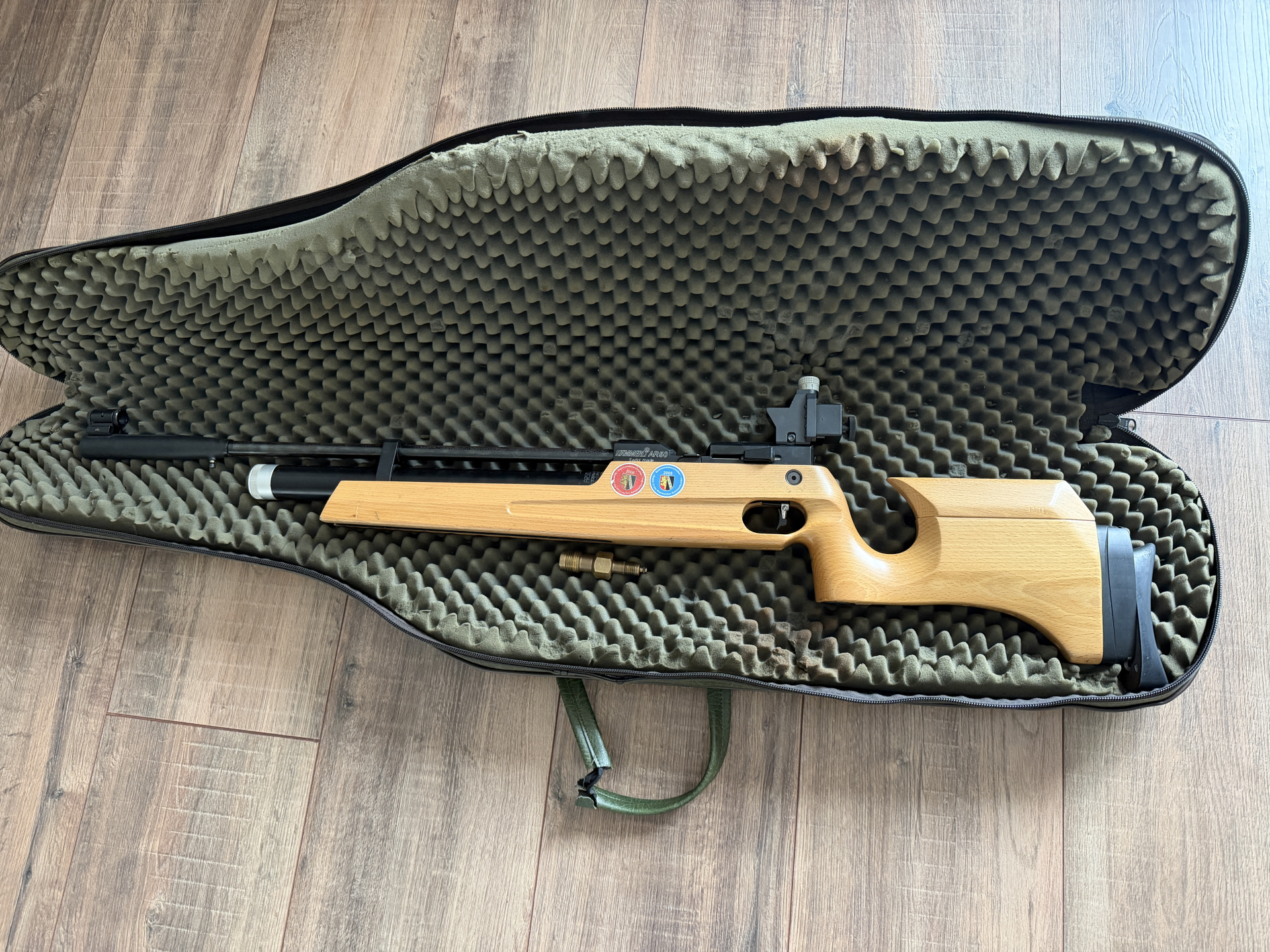 Pressluft-Match Luftgewehr Hämmerli AR 50 4,5 mm – Bild 1