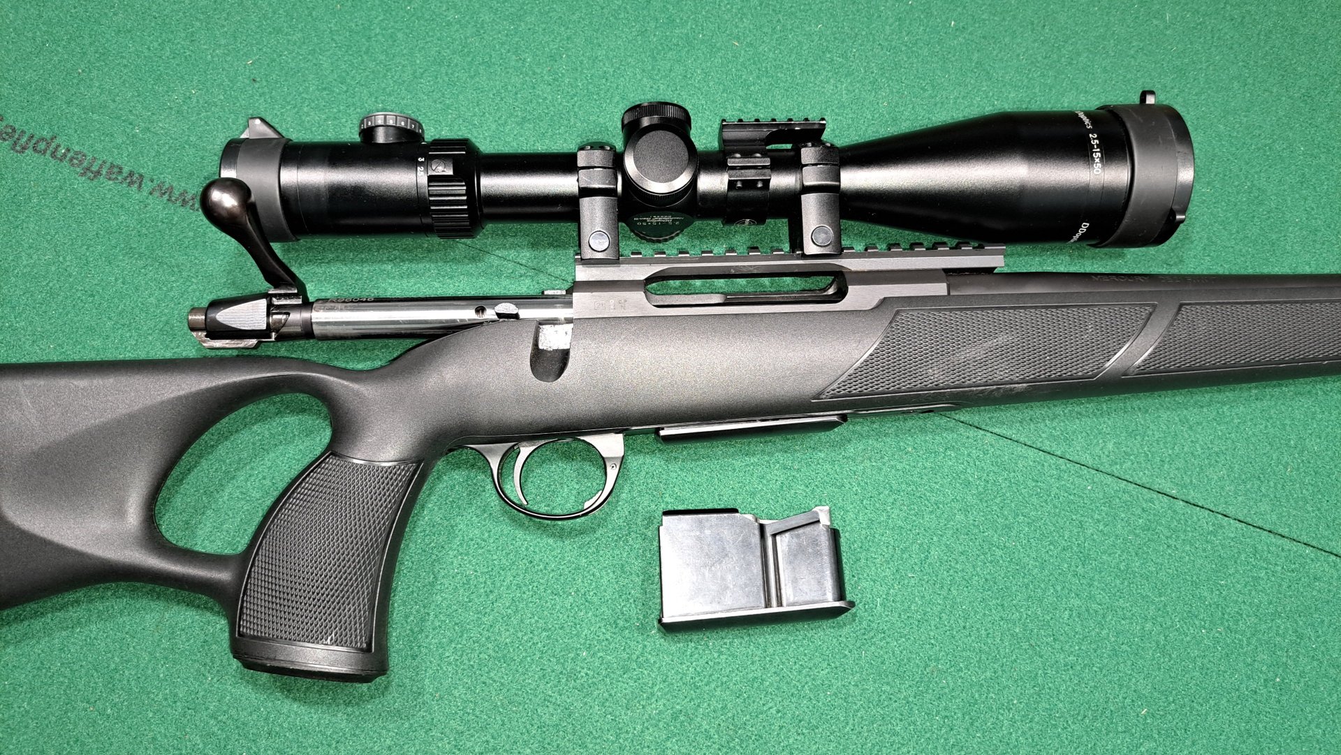 Sabatti Mercury Rover Repetierer,Lochschaft, Kal.308, DDOPTICS 2,5-15x50, Schalldämpfer F&D 196 – Bild 2