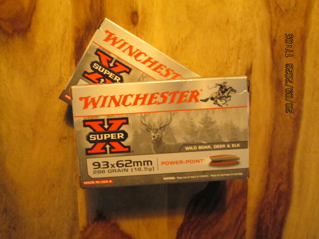 +++ 40 Schuss / 1 LOS - Winchester Wild-Boar - 9,3x62 - 18,5g - Drückjagd - no Blaser RWS - TOP !!! – Bild 1