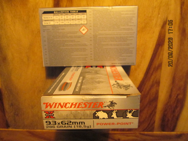 +++ 40 Schuss / 1 LOS - Winchester Wild-Boar - 9,3x62 - 18,5g - Drückjagd - no Blaser RWS - TOP !!! – Bild 2