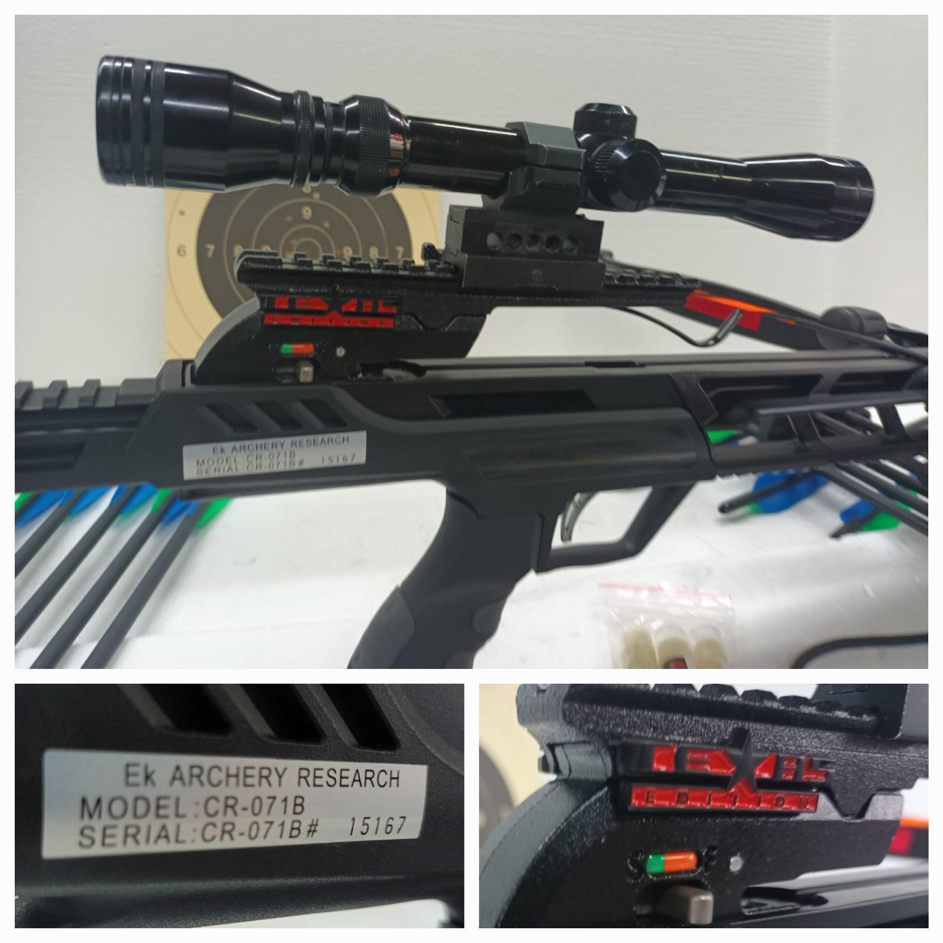 Armbrust Jag2 Panther + ZF + Zubehör __ BRACHIAL 175lbs - 265fps ___ NEU ___ Wert ca 800,-EUR – Bild 4