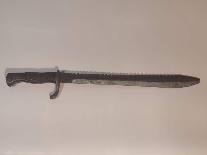 Bajonett Seitengewehr 98/05 mit Sägerücken inkl. Scheide Anker Werke Bielefeld 1. Weltkrieg – Bild 3