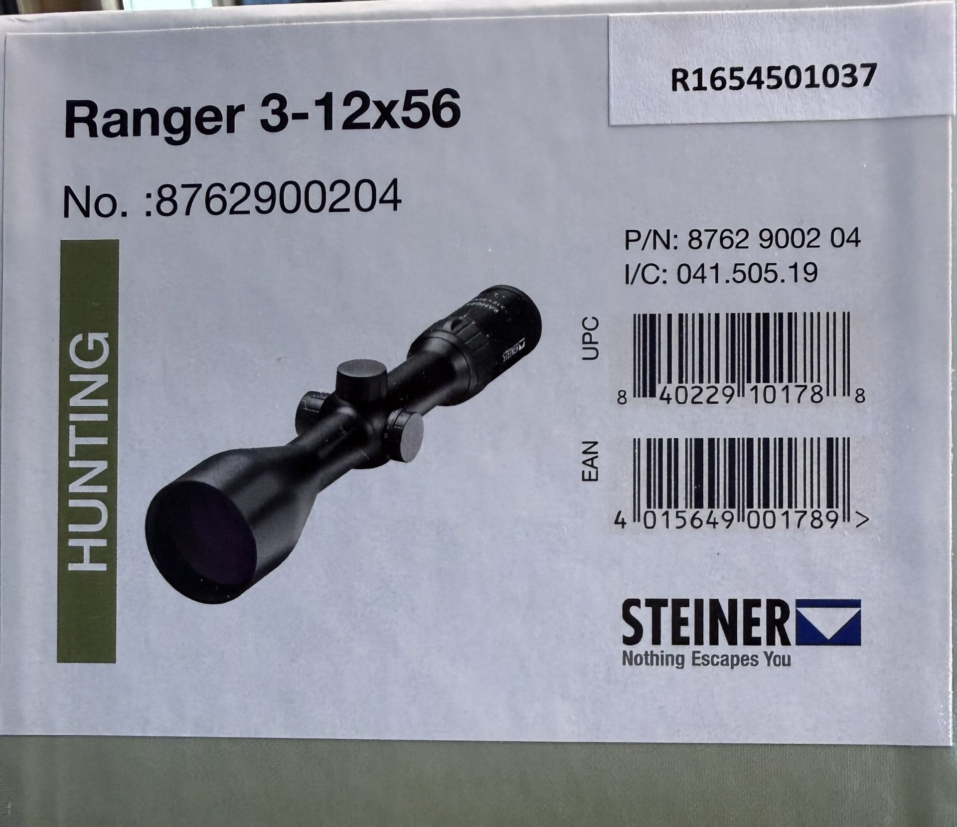 Steiner Ranger 3-12x56 Leuchtpunkt – Bild 1