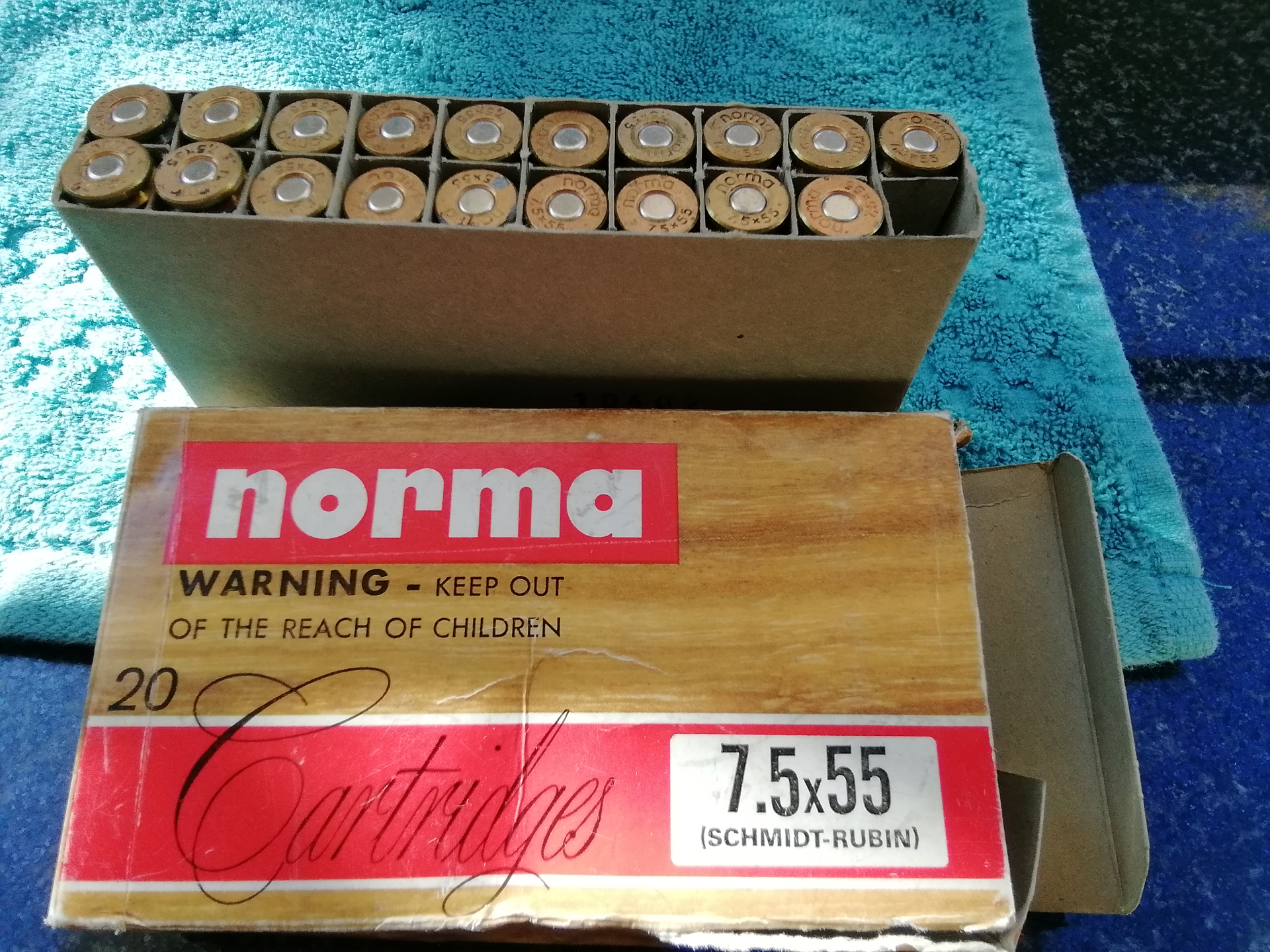 Munition Norma 7,5x55 – Bild 1