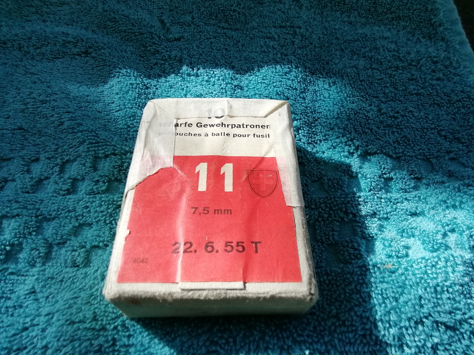 Sammelermunition GP 11 7,5x55 – Bild 1