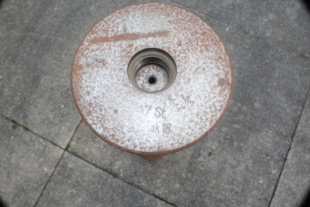 Flak 8.8 flak 18 stahl hülse ,markiert; ck 1941 waa (nr U) – Bild 4