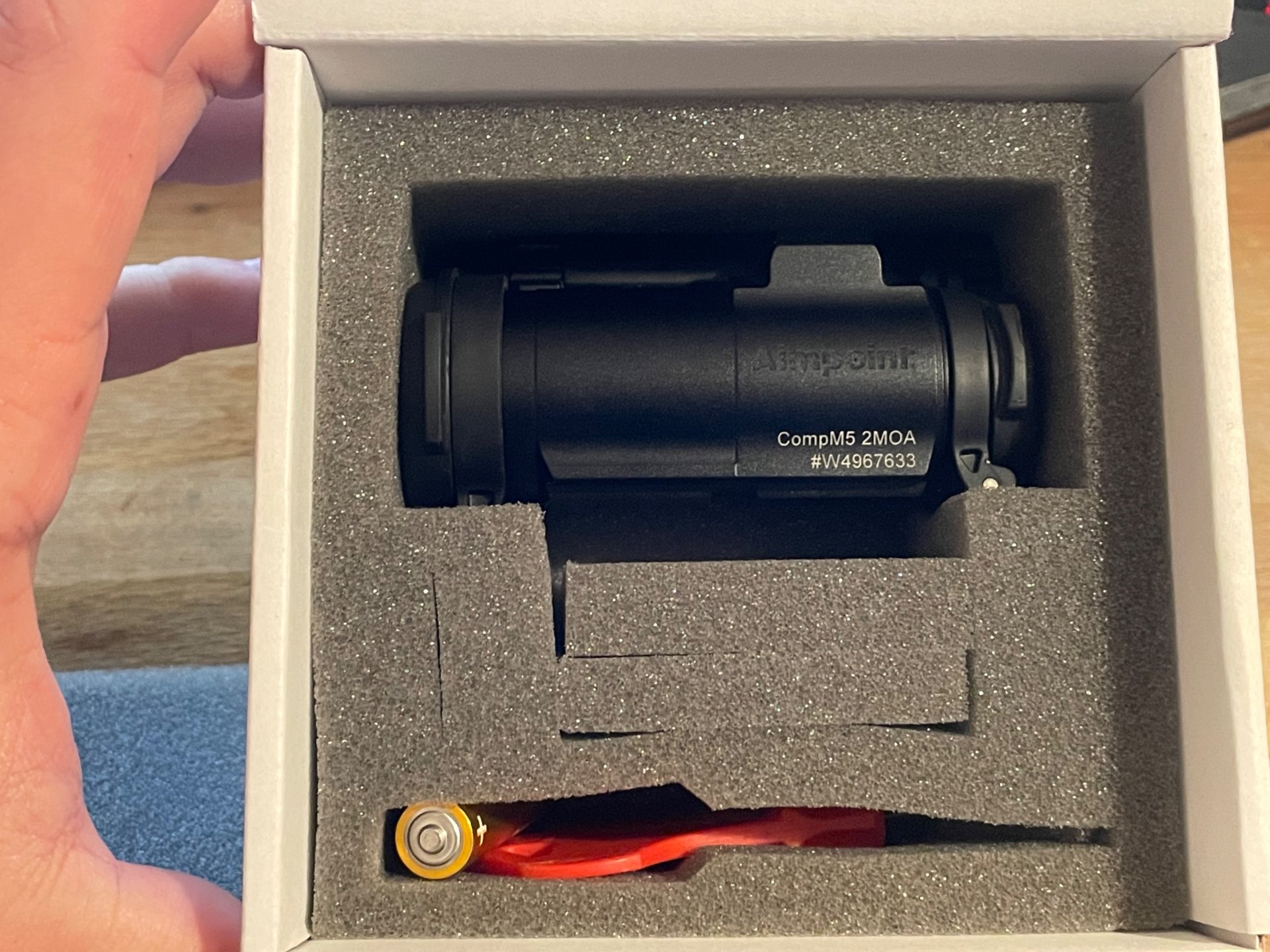 Aimpoint Comp M5 Rotpunkt 2 MOA – afbeelding 6