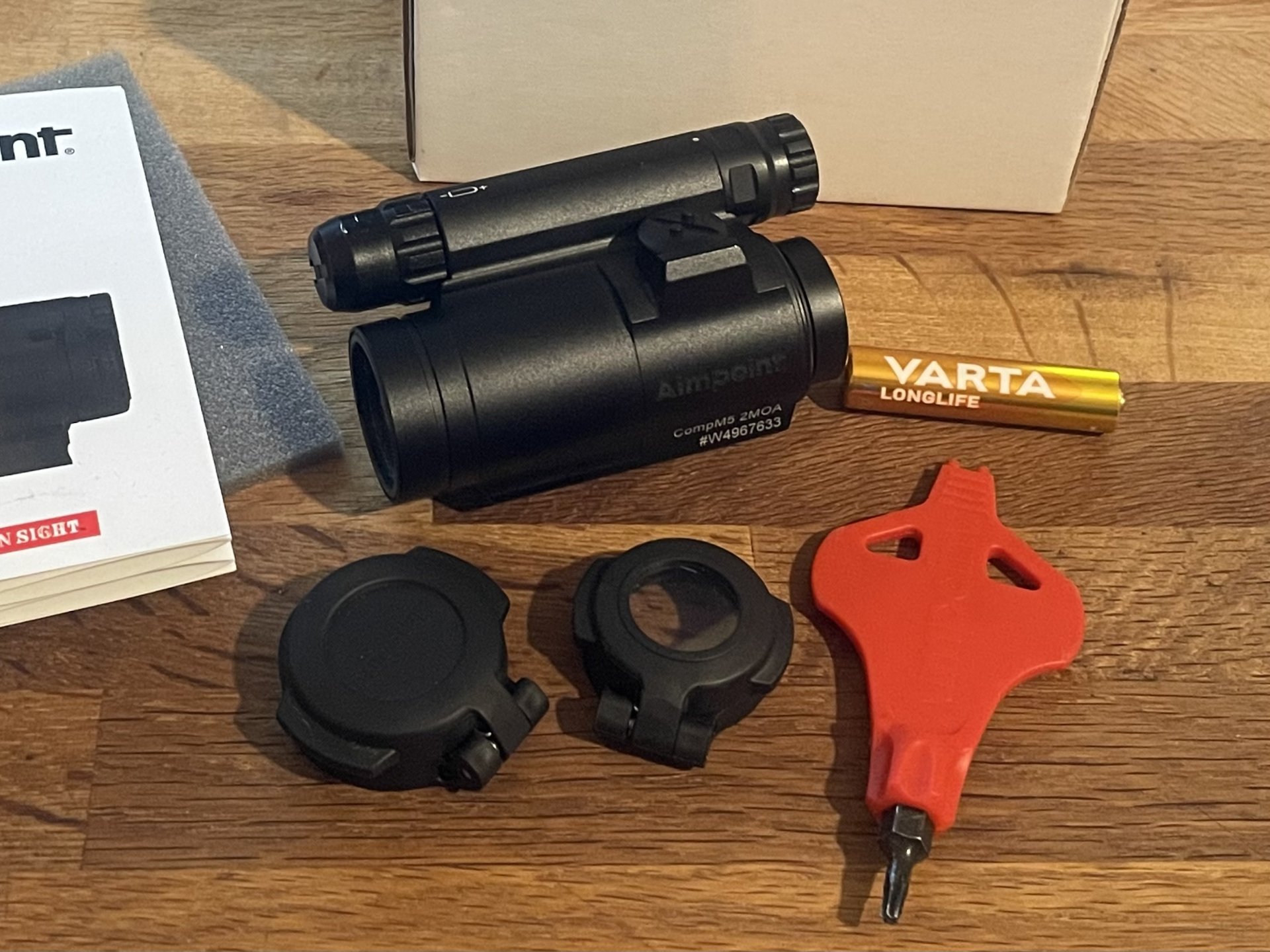 Aimpoint Comp M5 Rotpunkt 2 MOA – afbeelding 1