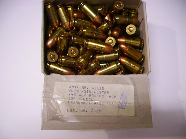 .45ACP Olin Winchester – bild 1