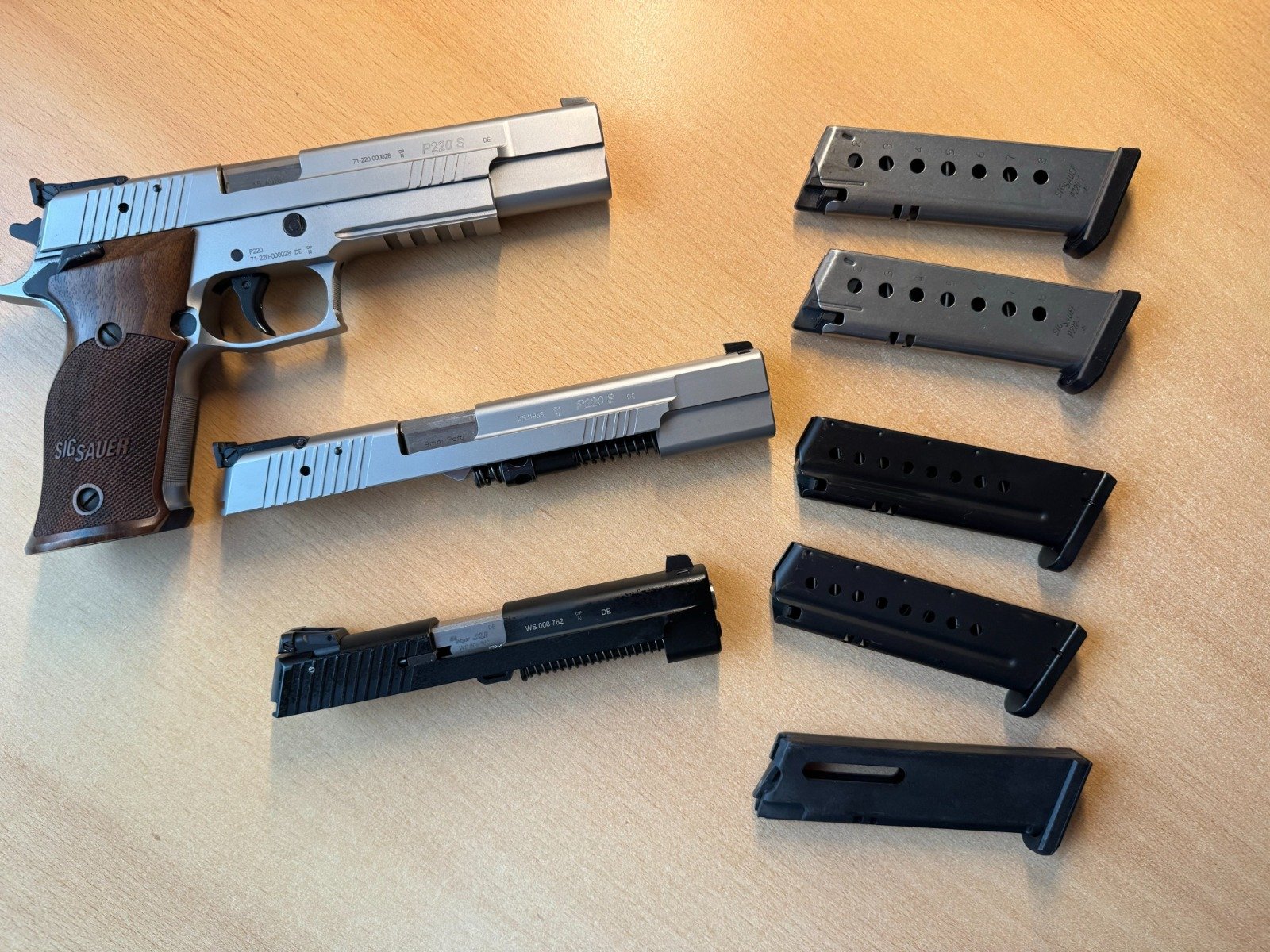 SIG Sauer P 220 X-Six mit zusätzlich 2 Wechslern – Bild 2