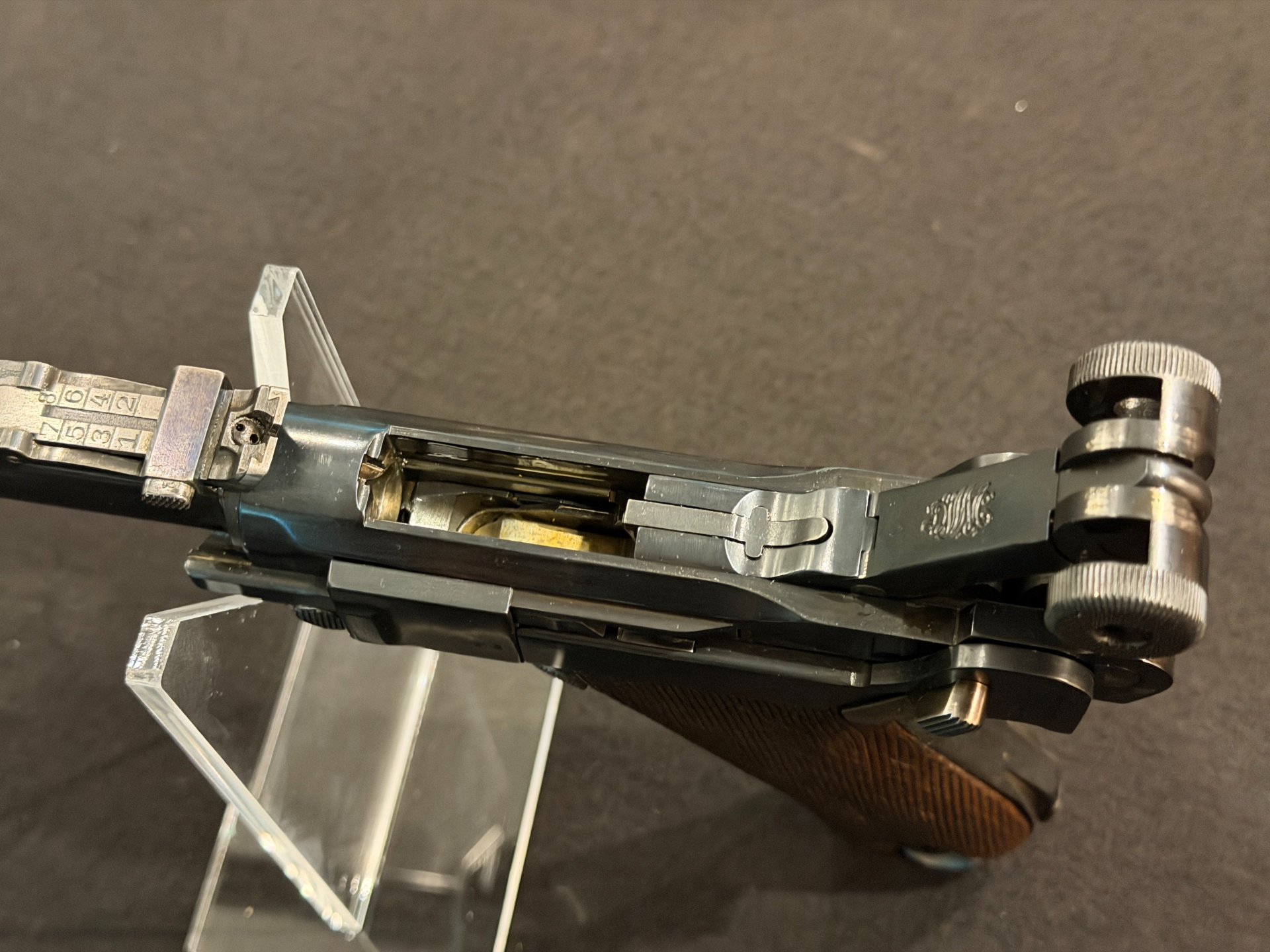 Lange Pistole 08, "ARI" DWM 9mmLuger – Bild 3