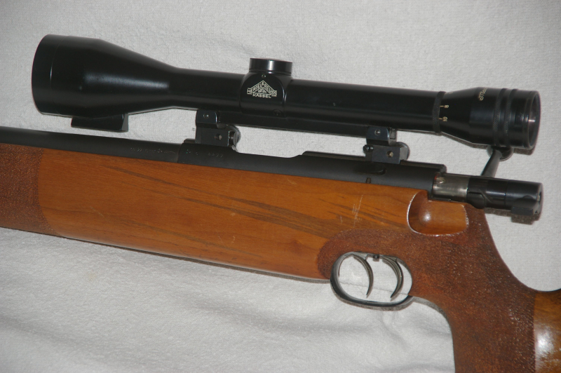 Walther KJS I Einzellader Kal. 22 Hornet Jagdmatch mit Hertel und Reuss 2,75-10x46, Abs 1 – Bild 4