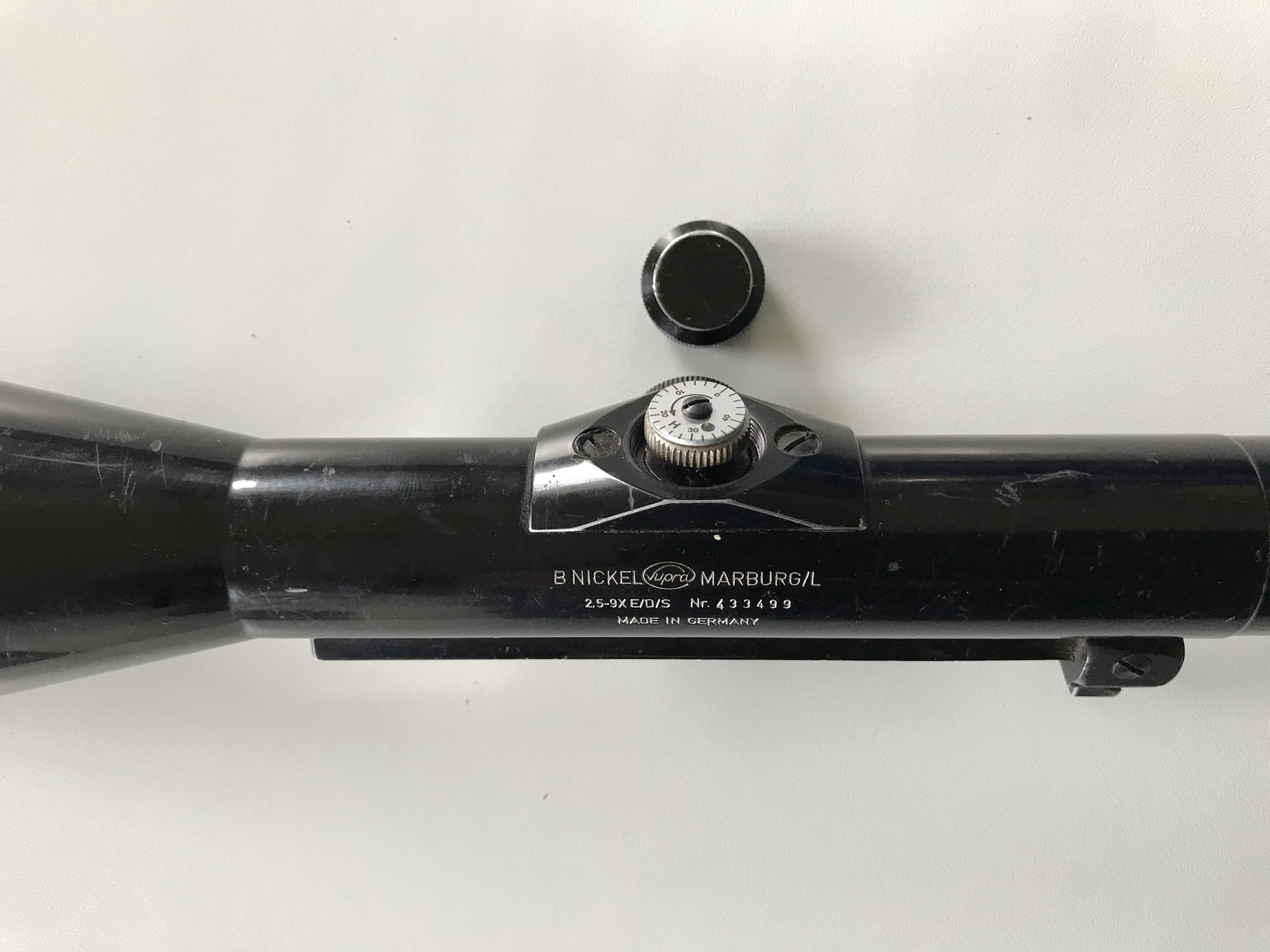 B.Nickel Supra 2,5-9x E/D/S mit Montage – Bild 2