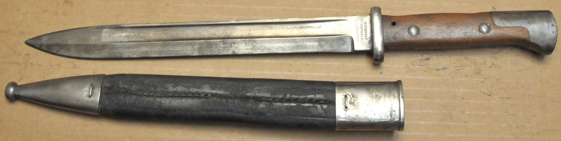 Bajonett 84/98 aA Nr 2 Doppelhersteller – Bild 2