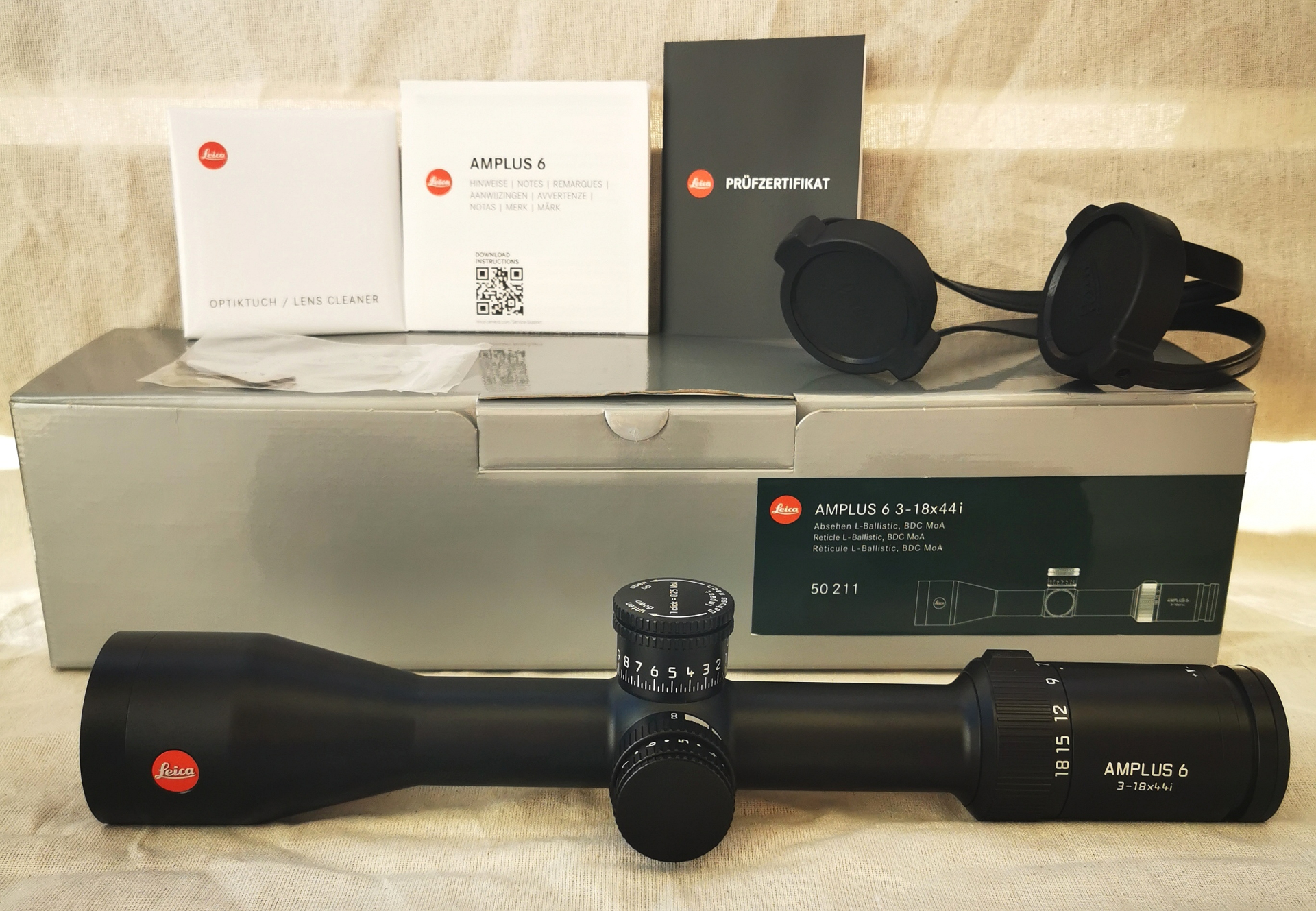 Leica Amplus6 3-18x44i – obrázek 1