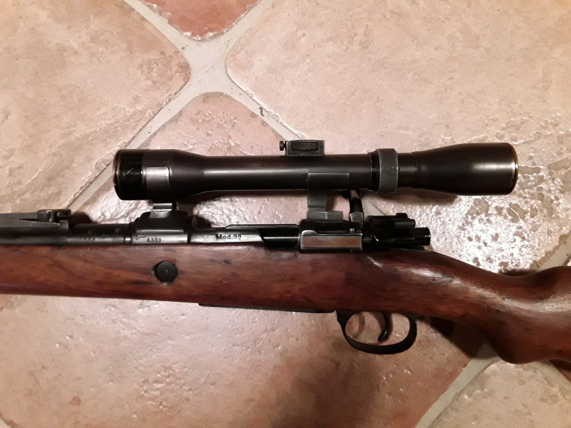 WW ll K98k Scharfschützengewehr mit ZF Hensoldt 4x und XX-Abnahme – Bild 2