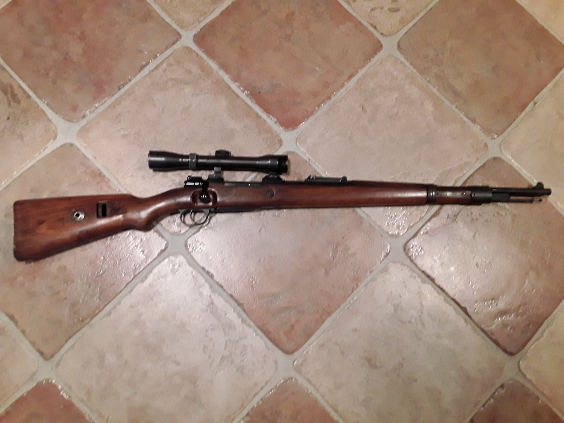 WW ll K98k Scharfschützengewehr mit ZF Hensoldt 4x und XX-Abnahme – Bild 1