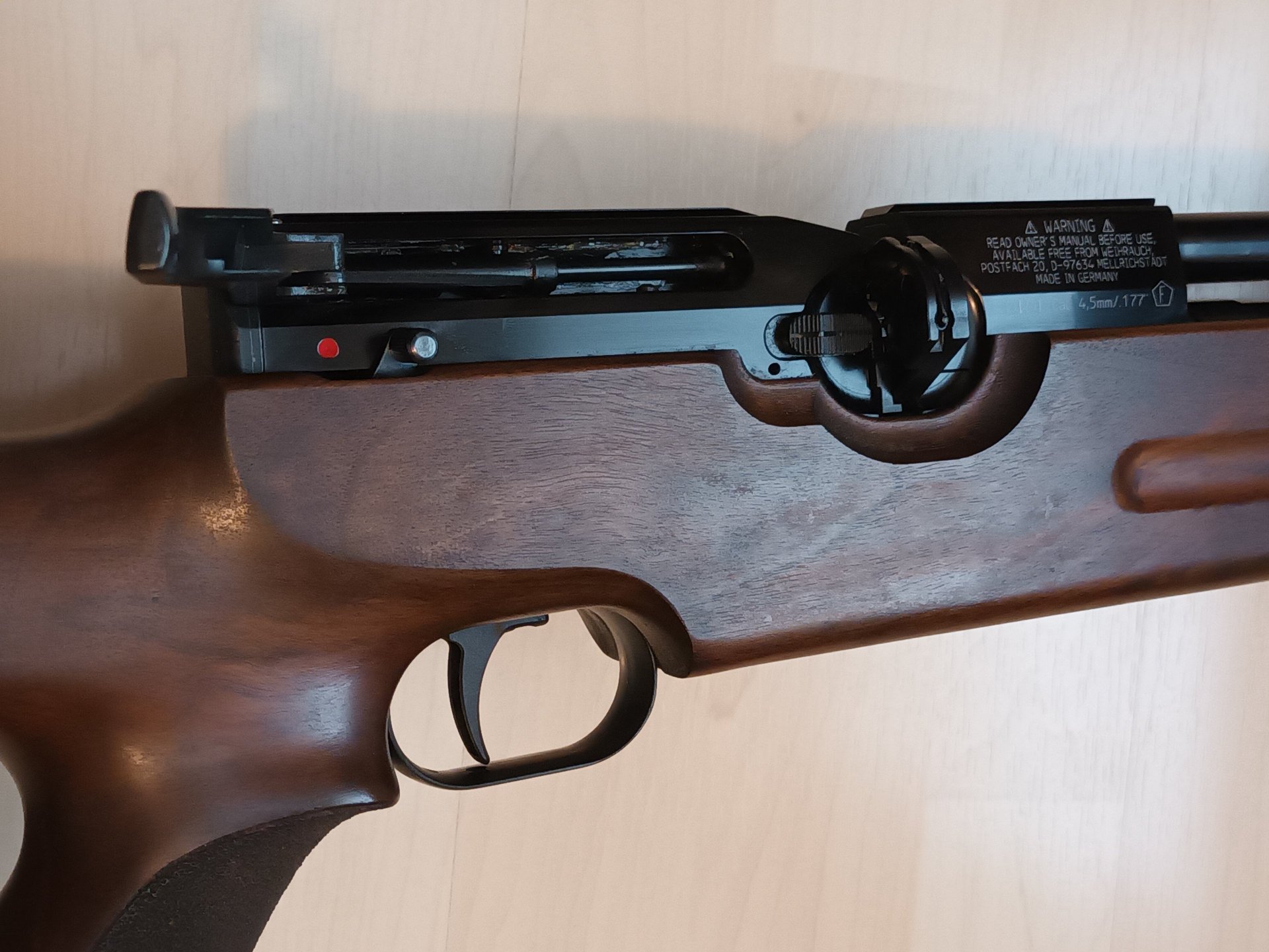 Pressluftgewehr Weihrauch HW 100 (Field Target) 4,5 mm – Bild 3
