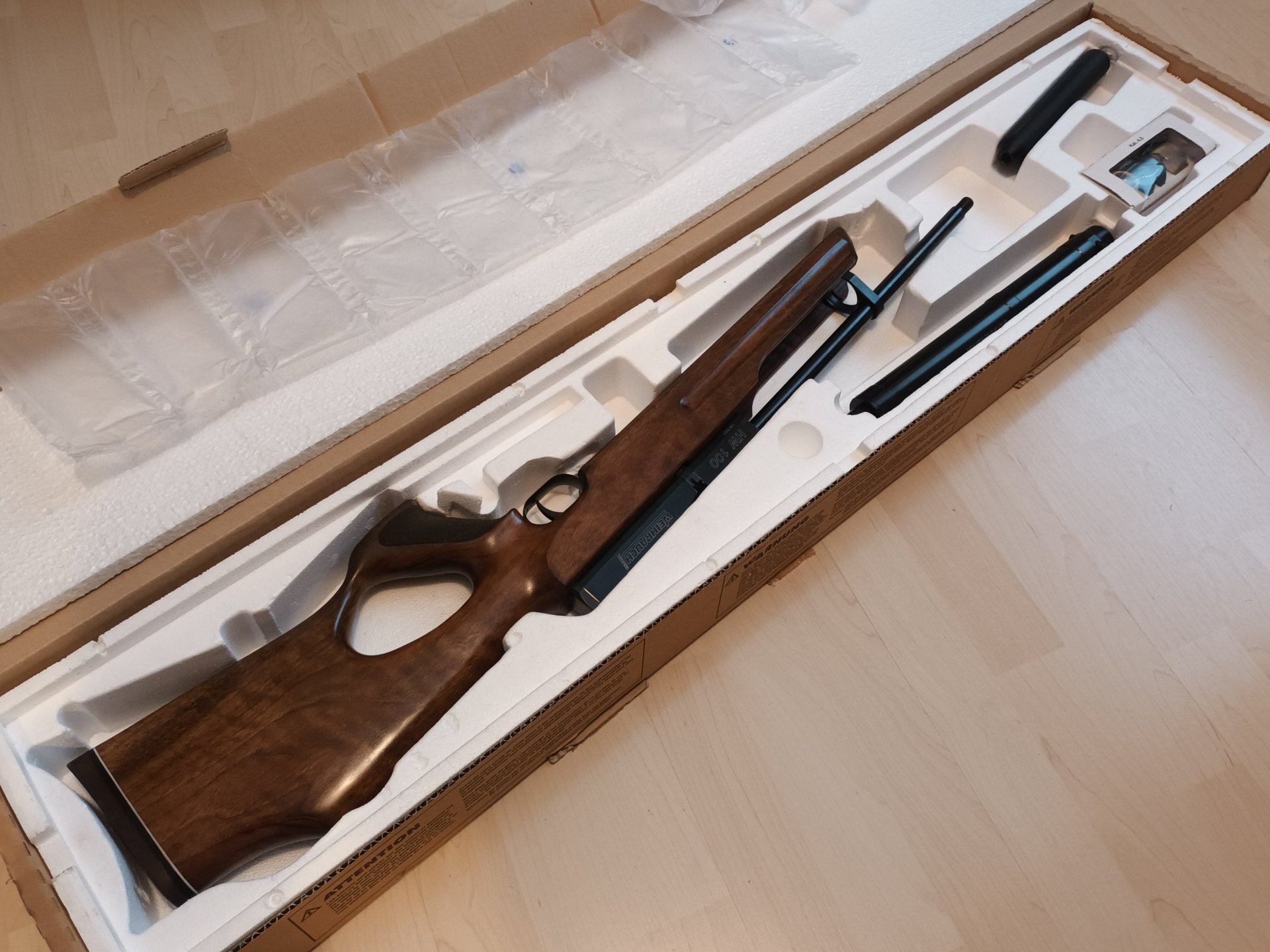 Pressluftgewehr Weihrauch HW 100 (Field Target) 4,5 mm – Bild 6