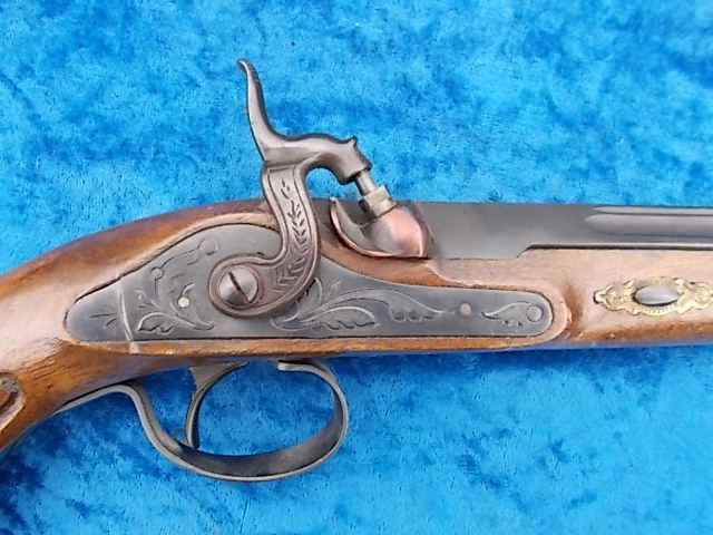 Achtung Sammler sehr schöne VL Perkussion Duellpistole AMR Spain Cal. 12 mm no Teile 98 – Bild 2