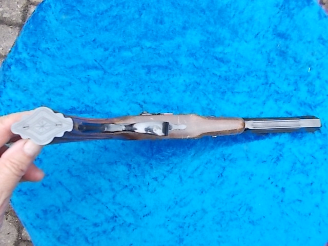Achtung Sammler sehr schöne VL Perkussion Duellpistole AMR Spain Cal. 12 mm no Teile 98 – Bild 5