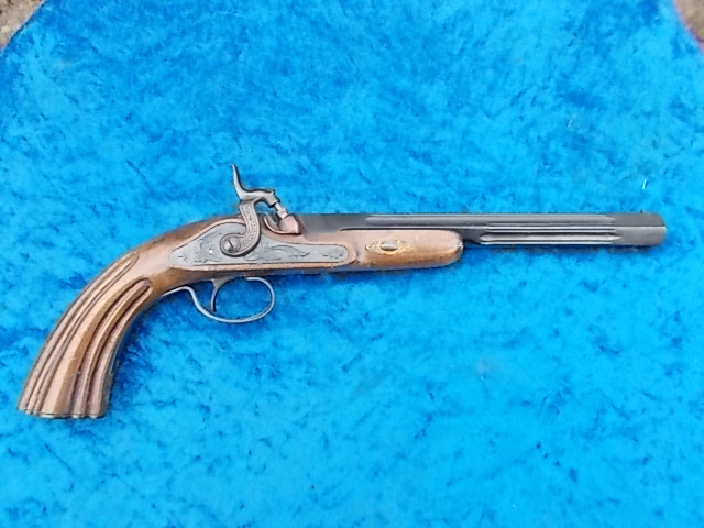 Achtung Sammler sehr schöne VL Perkussion Duellpistole AMR Spain Cal. 12 mm no Teile 98 – Bild 1