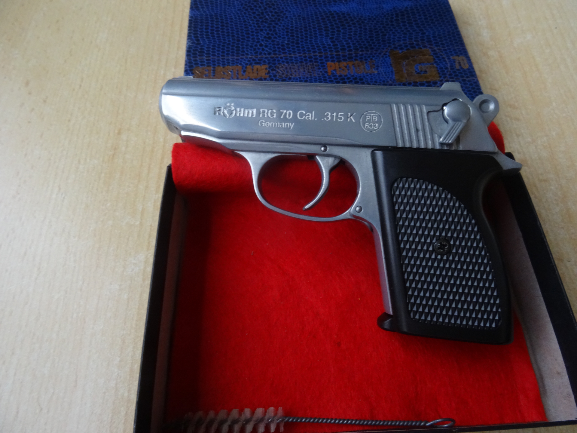 Original Röhm RG 70-cal 315-PTB 633 – Bild 1
