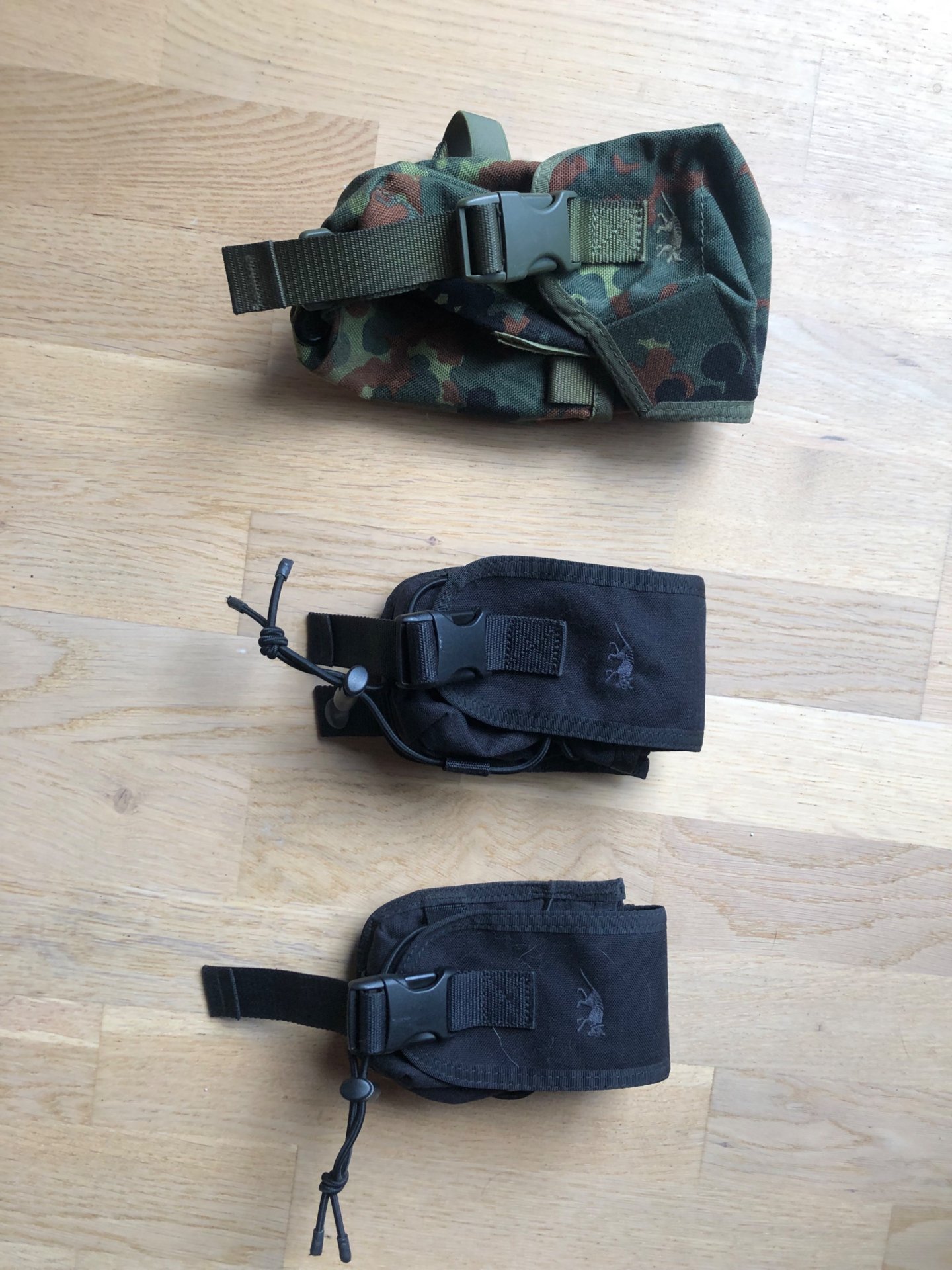 X3 Tasmanian Tiger Pouches – Bild 1