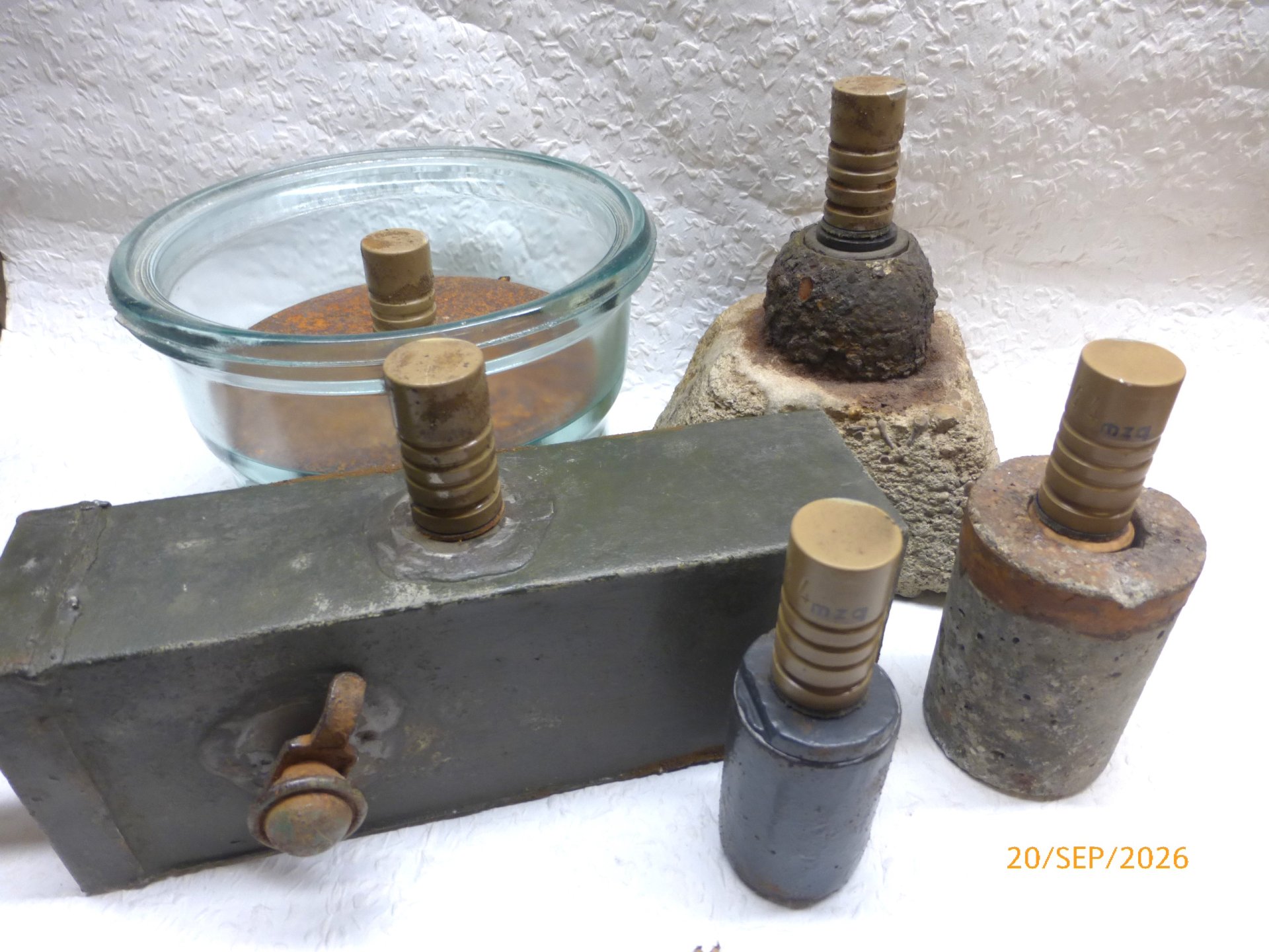 Buck/Zünder/SF5/Repro/Glasmine/WK2/Mine/chemischer Zünder/Deko – Bild 4