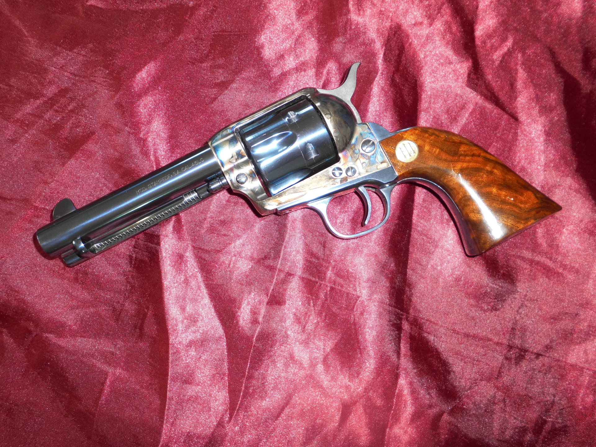 TOP 1A LUXUS Beretta USA CORP ACKK, MD .45LC SA Revolver 1873 wie neu – Bild 1