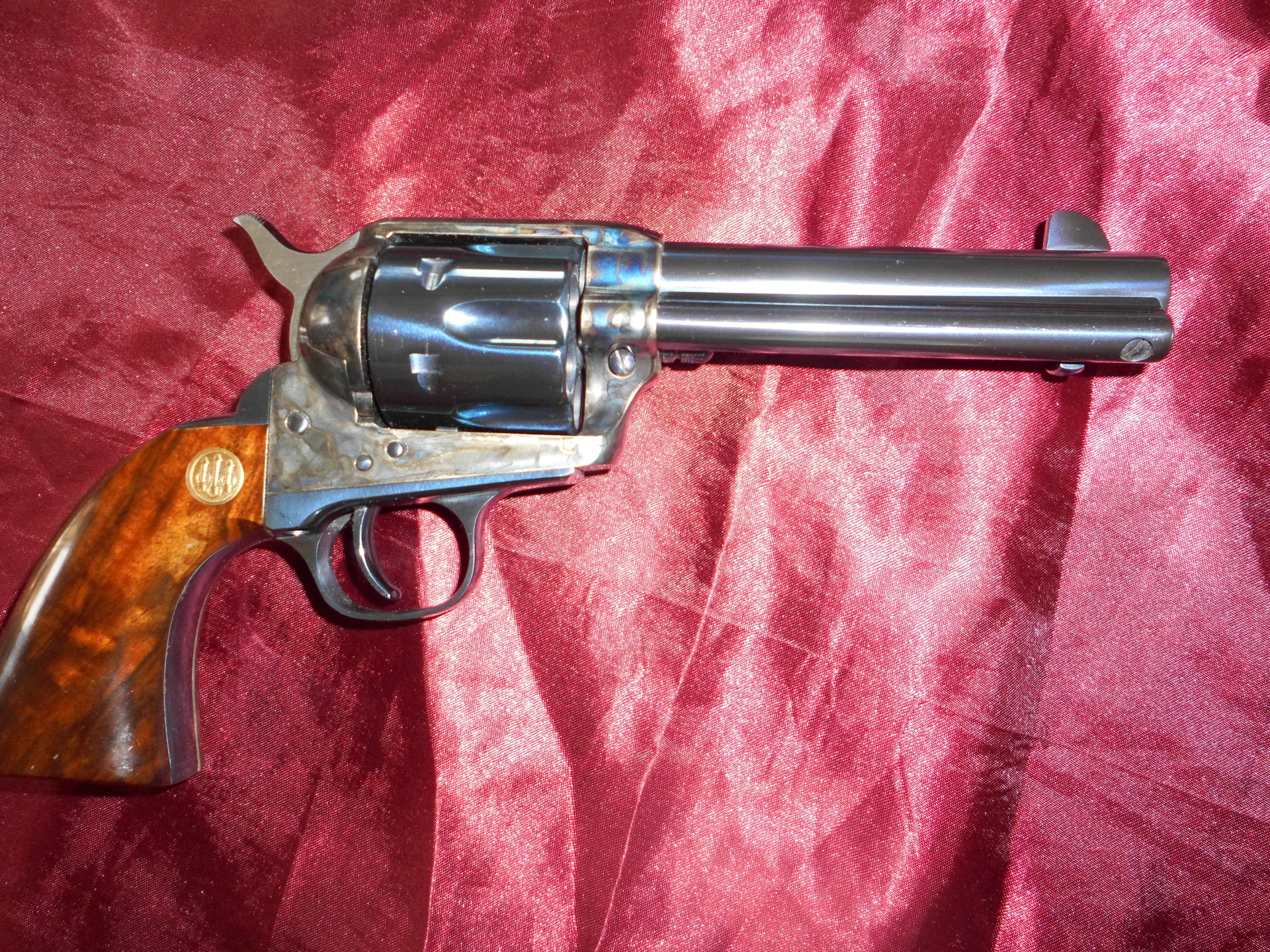 TOP 1A LUXUS Beretta USA CORP ACKK, MD .45LC SA Revolver 1873 wie neu – Bild 2