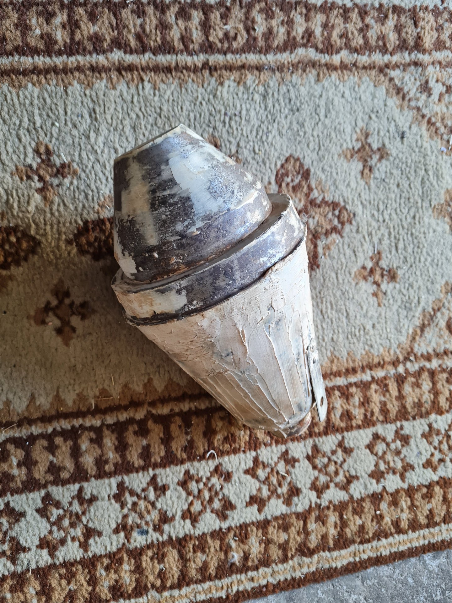 Panzerfaust gespachtellter original Kopf – 1. kép