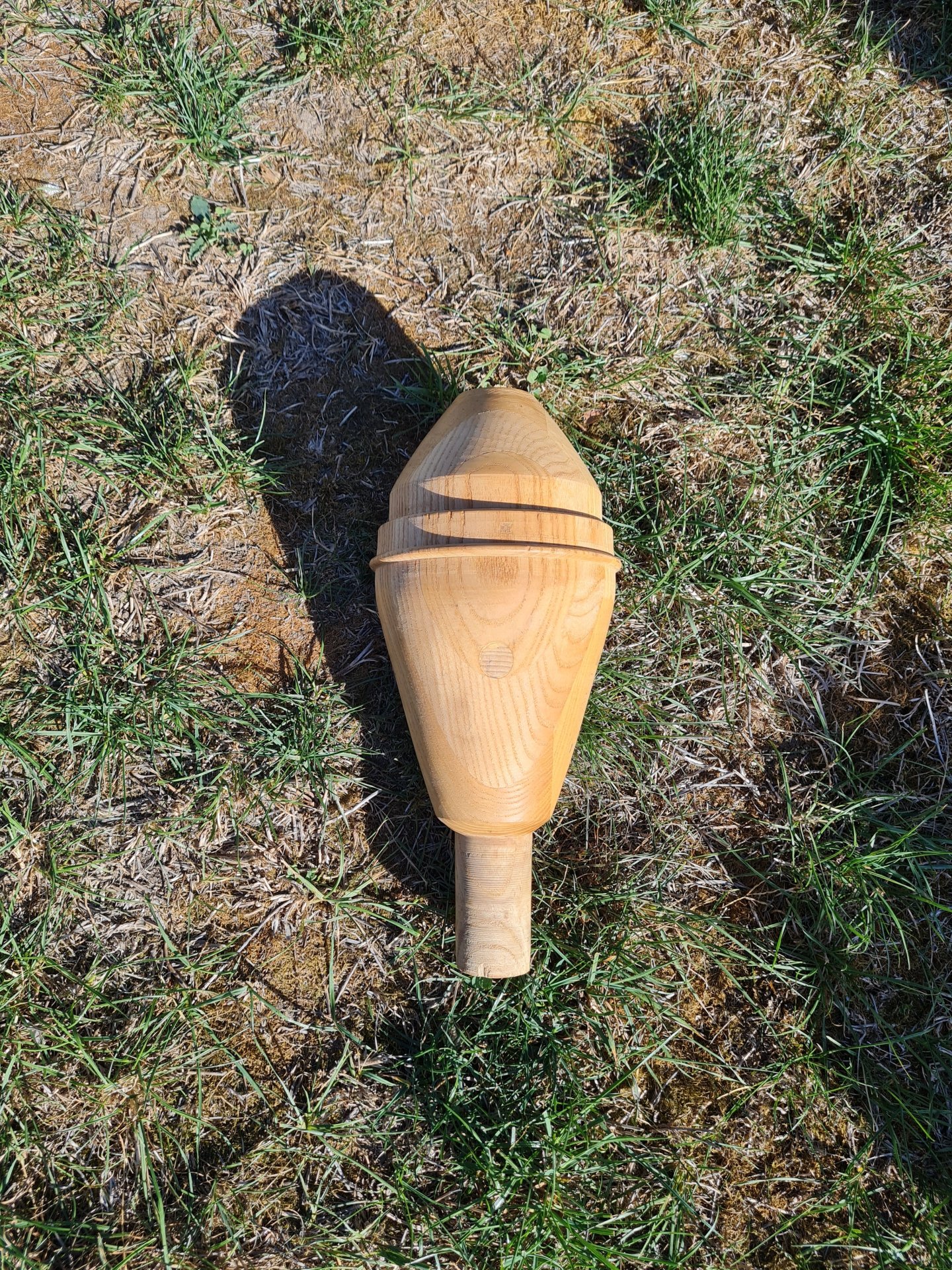 Panzerfaust Kopf aus Versuchsanstalt Holz – obrázek 1