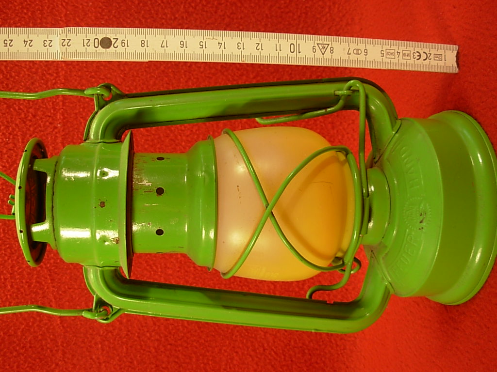 Originale Feuerhand Petroleum Bunkerlampe – Bild 1