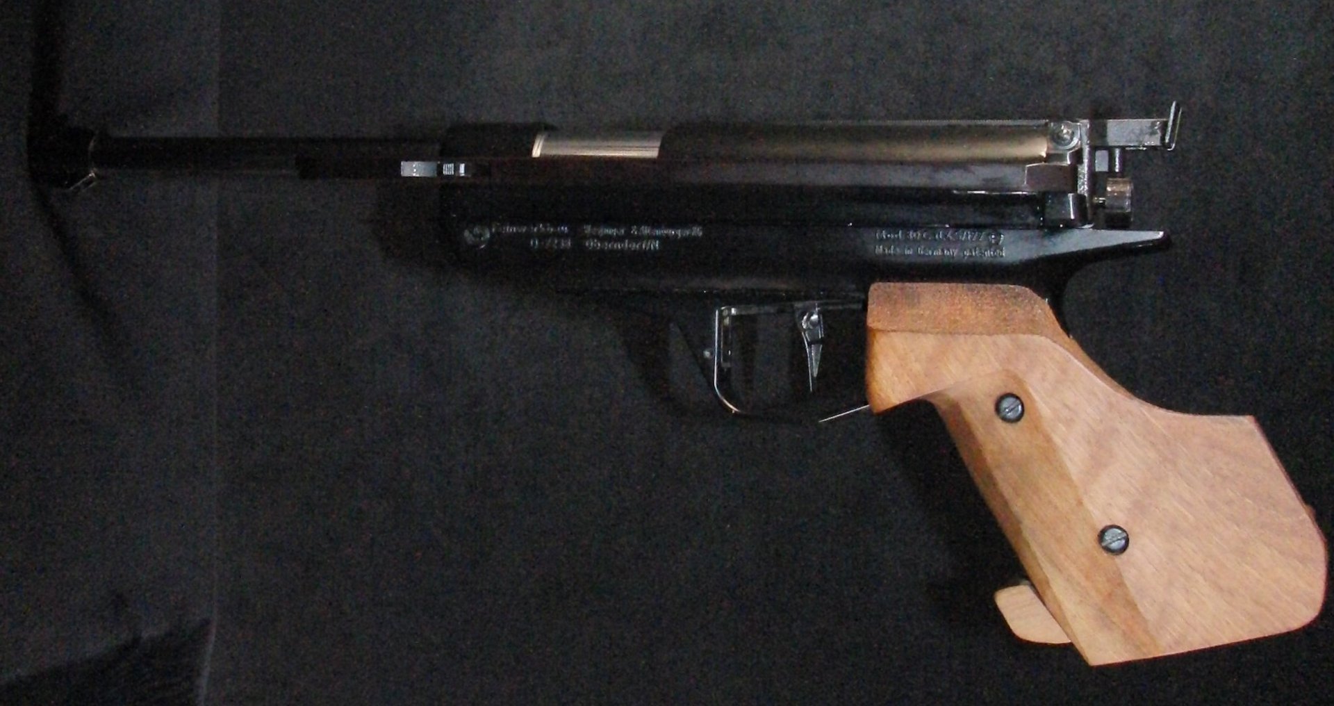 Luftpistole feinwerkbau Model 80 cal 4,5/.177 F im fünfeck – Bild 2