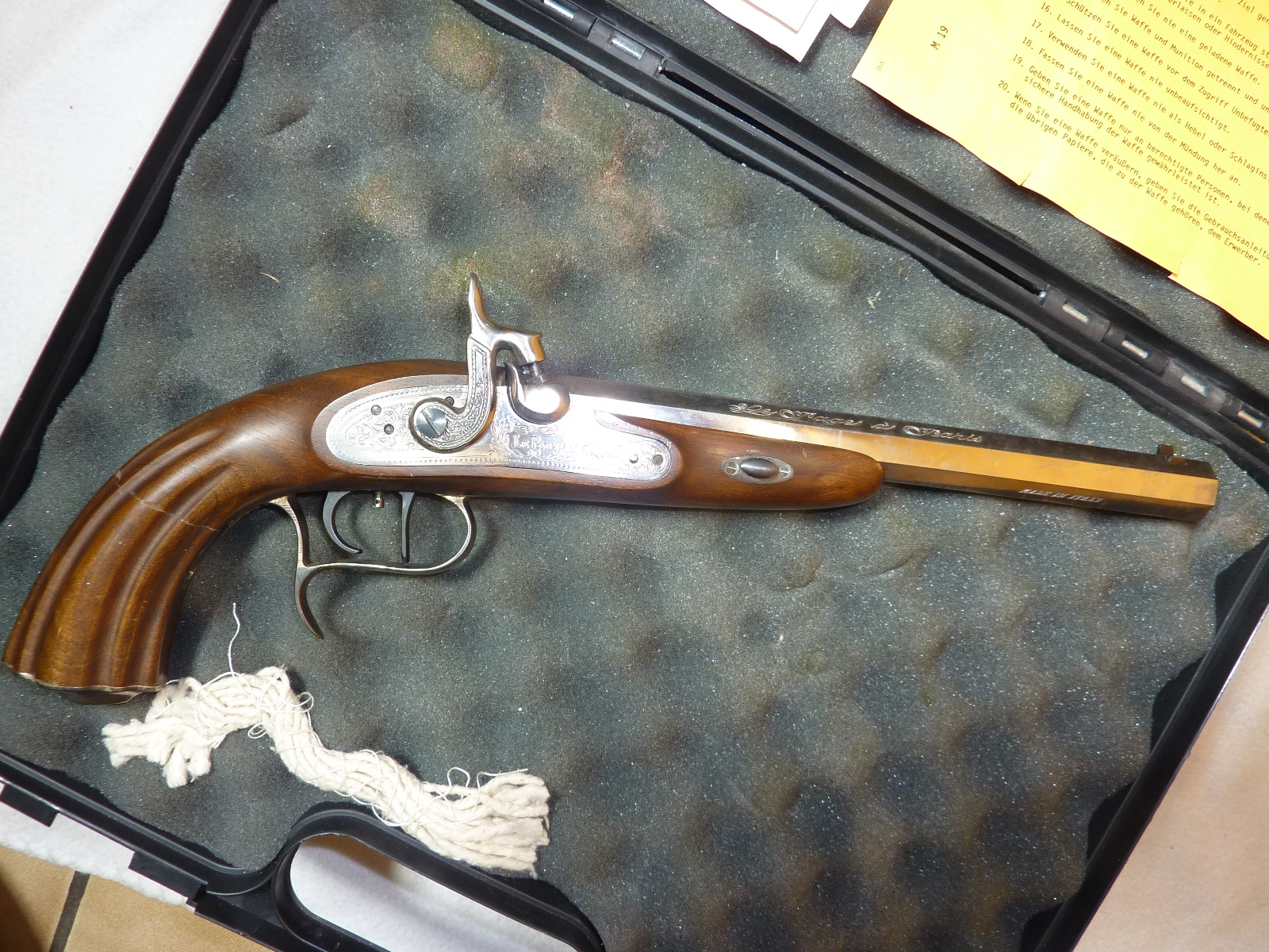 LE Page Scheibenpistole Cal. 45 von Armi Spoert Italy – Bild 2