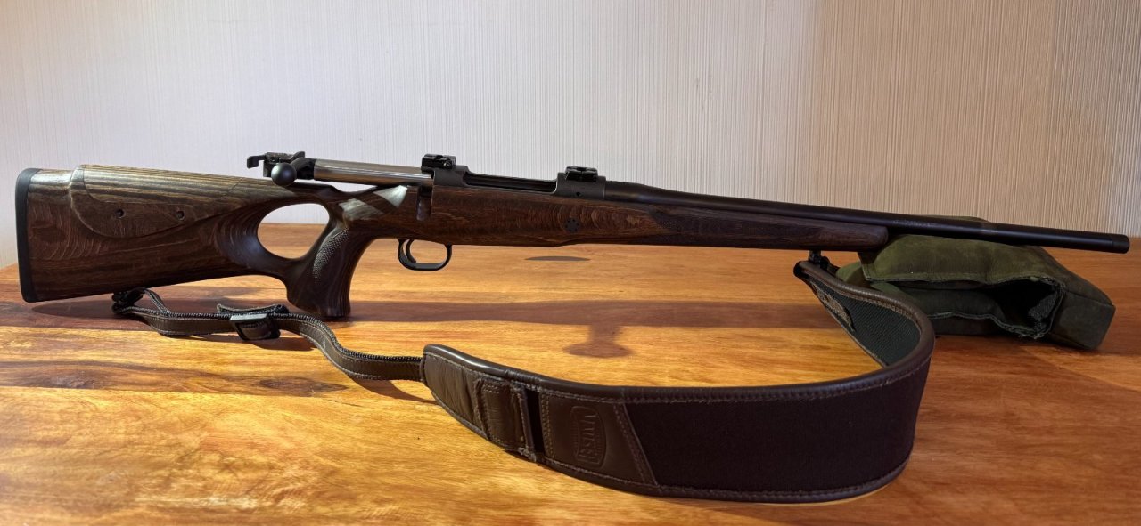 Mauser M12 Max .30-06 Handspannung Lochschaft + RUSAN Schwenkmontage – Bild 1