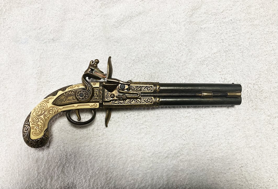Wechsellauf Pistole W. Bailes 1750, Dekopistole – Bild 2
